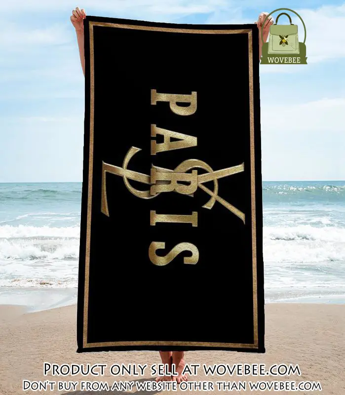 Yves saint laurent beach towel luxury brand hot trending summer  bt00302 wvb0331860